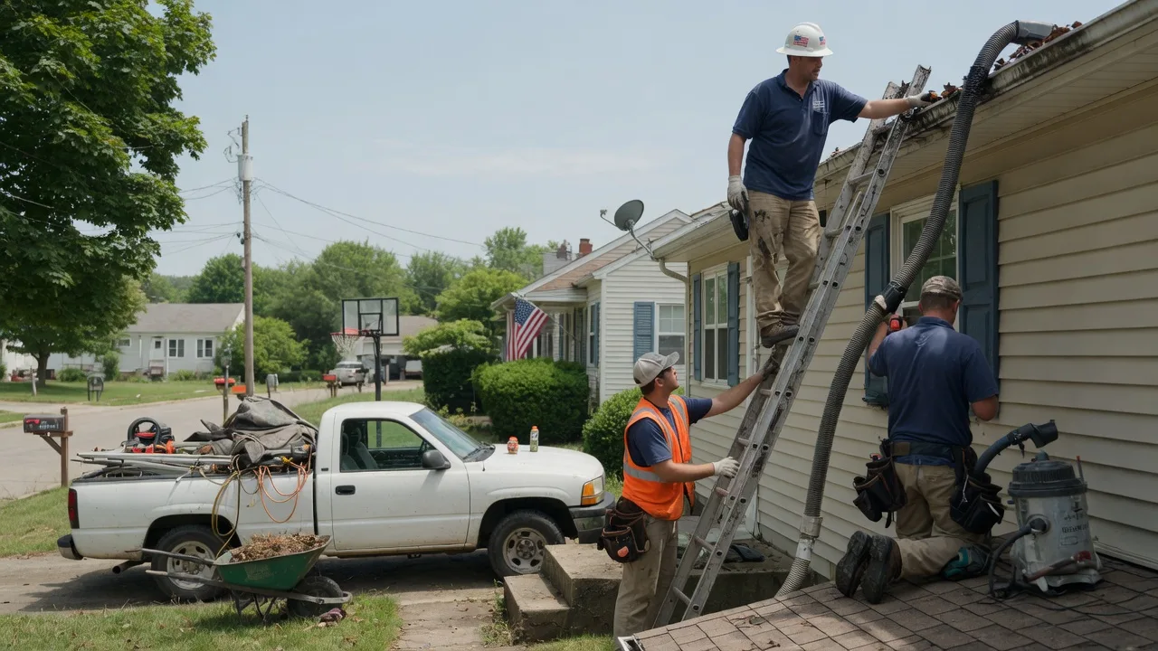Gutter Installation in West Salem, IL near me